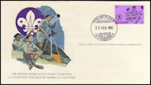 ASCENSION Isl. - 22 Febrero 1982 - Jamboree Scout - ZD8JAM - 